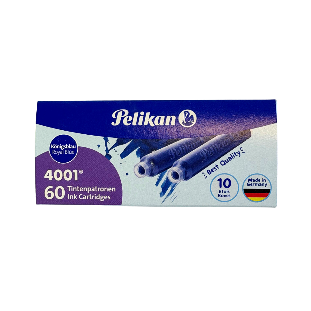 Pelikan Tintenpatrone 10er Pa. blau