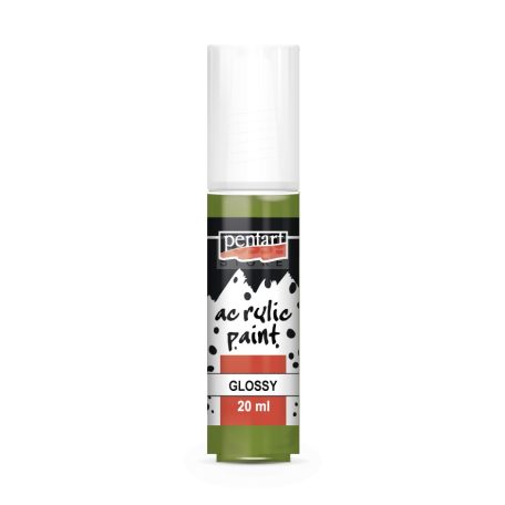 Pentart Acrylfarbenliner glänzend 20ml - olive