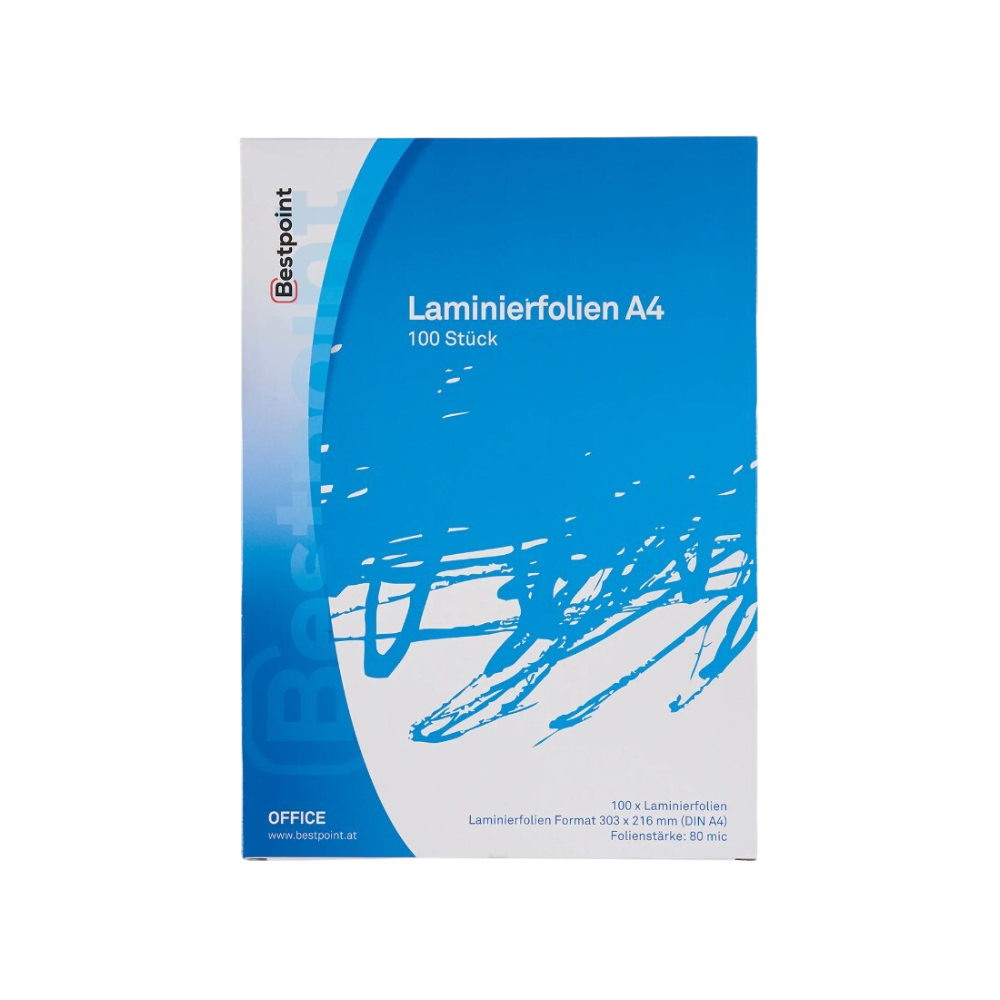 Laminierfolie A4/100 80my