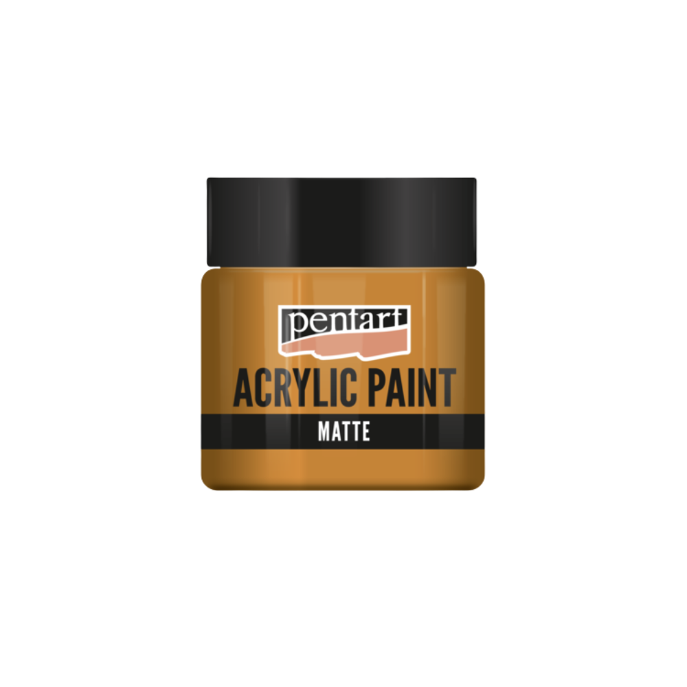 Pentart Acrylfarbe matt 50ml - orange