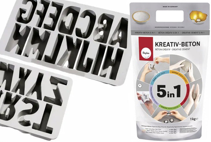 Kreativ Beton Set - Bastelschachtel