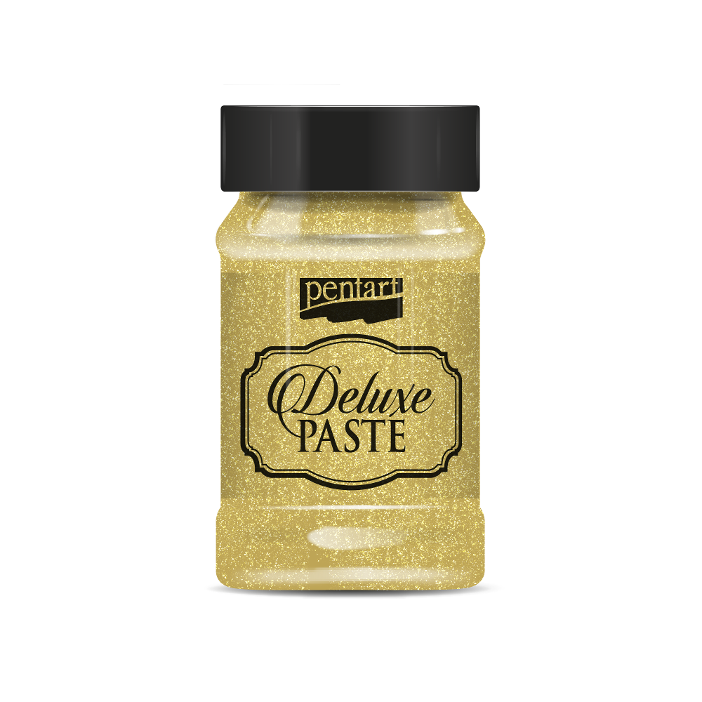 Pentart Deluxe Paste 100ml - gold - Bastelschachtel