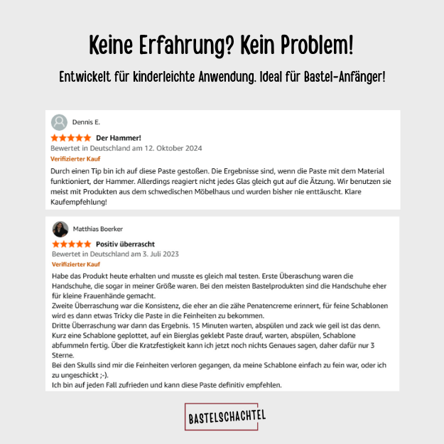 Pentart Glasätzungspaste 50ml - Bastelschachtel