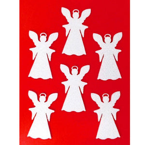 Bastelfilz Figuren - Engel mit Heiligenschein - Bastelschachtel - Bastelfilz Figuren - Engel mit Heiligenschein