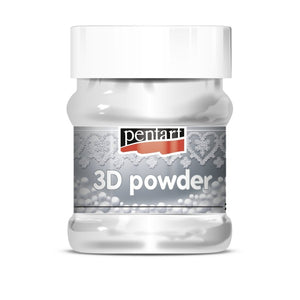 Pentart 3D Pulver 230ml - fein - Bastelschachtel - Pentart 3D Pulver 230ml - fein