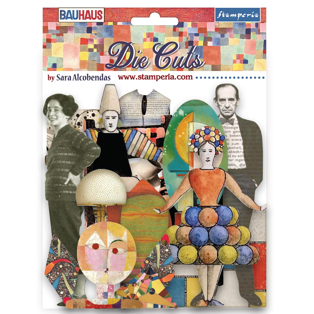 Die Cuts - Bauhaus Style - Stanzteile - Bastelschachtel
