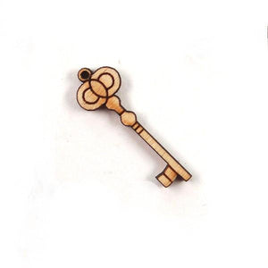 Holzfigur - Schlüssel klassisch - Bastelschachtel - Holzfigur - Schlüssel klassisch
