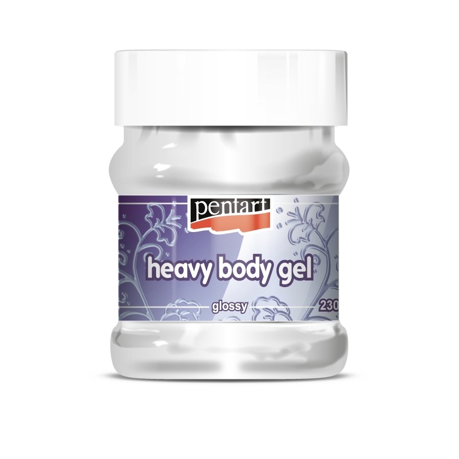 Pentart Heavy Body Gel 230ml - glänzend - Bastelschachtel