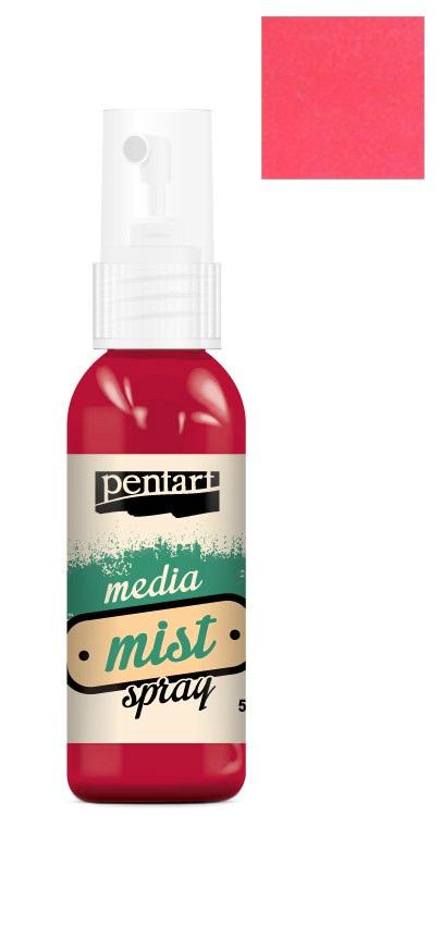 Pentart Media Mist Spray 50ml - poppy - Bastelschachtel - Pentart Media Mist Spray 50ml - poppy
