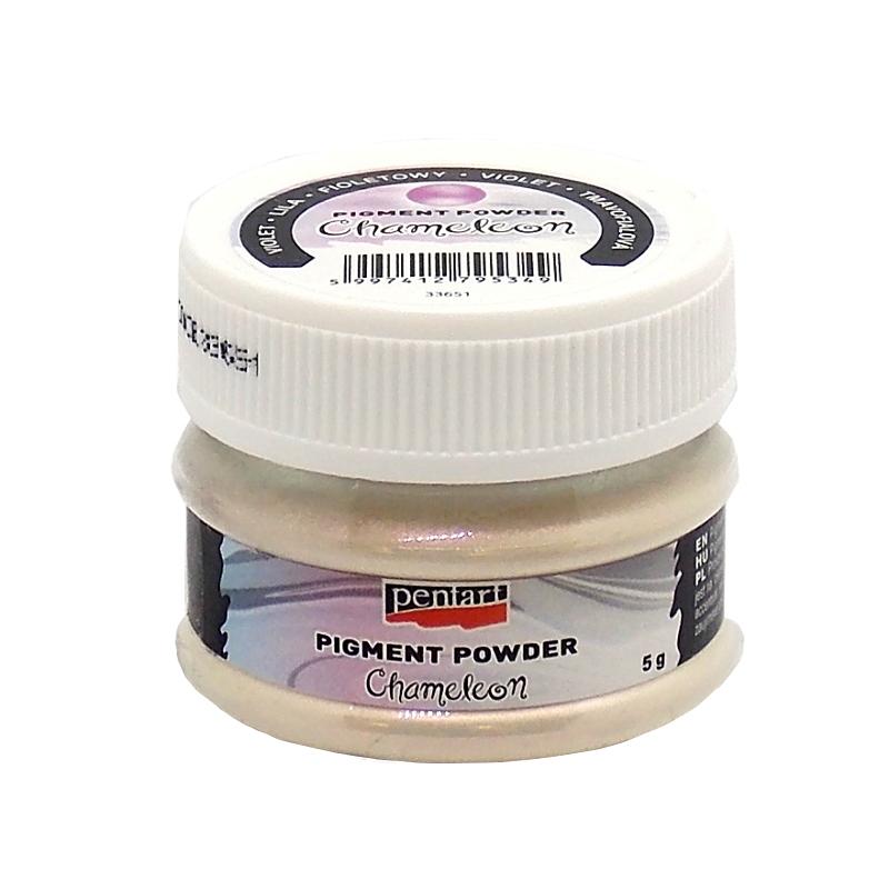 Pentart Pigmentpulver chamäleon 10g - lila - Bastelschachtel
