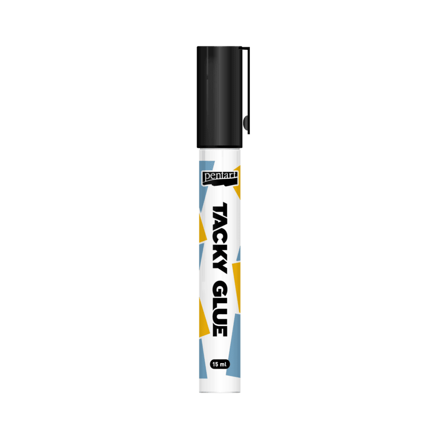 Selbsthaftender Kleber in Stiftform - Tacky glue 15ml - Bastelschachtel - Selbsthaftender Kleber in Stiftform - Tacky glue 15ml