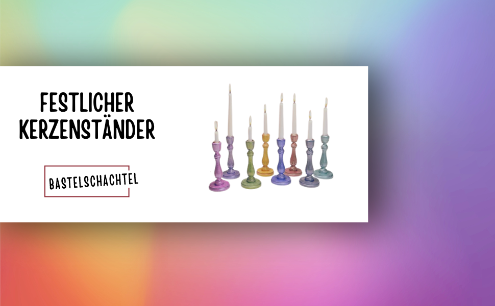 Festlicher Kerzenständer