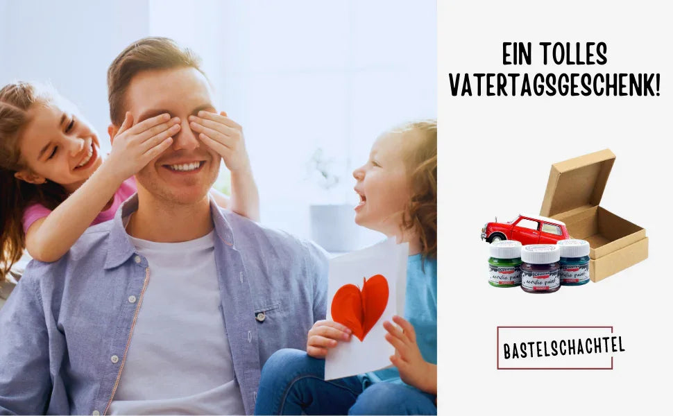 Ein tolles Vatertagsgeschenk! - Bastelschachtel