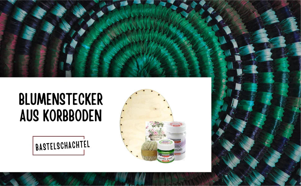 Muster aus Holz - Bastelschachtel