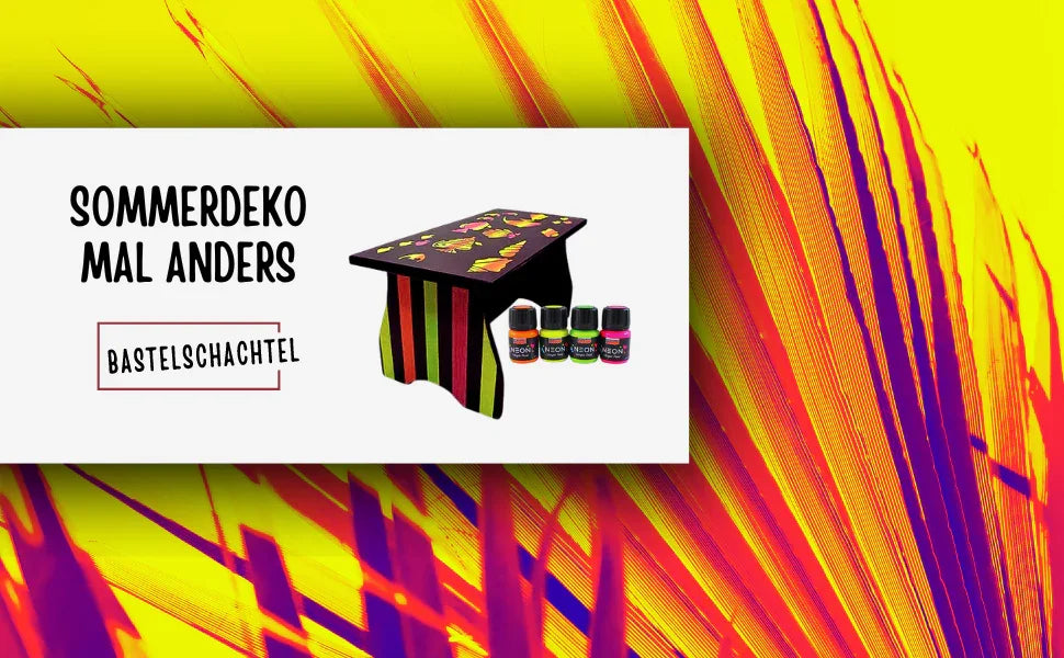 Sommerdeko mal anders - Bastelschachtel