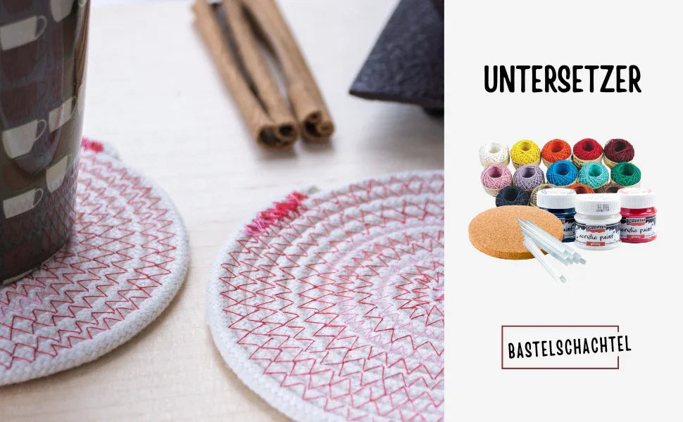 Untersetzer - Bastelschachtel