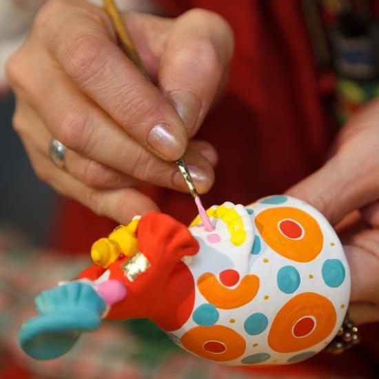 Acrylfarbe matt - Bastelschachtel