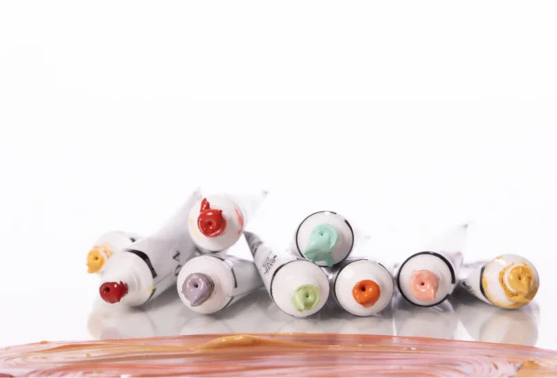 Acrylfarben - Bastelschachtel