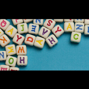 Buchstaben, Ziffern, Schriften