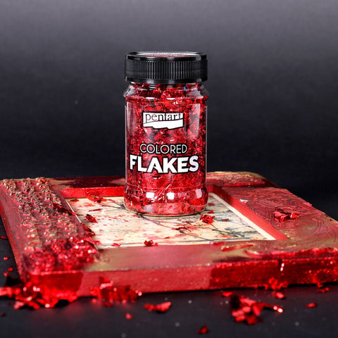 Colored Flakes und Folien