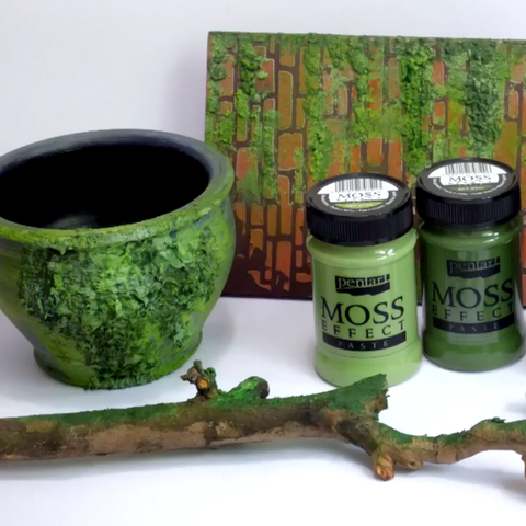 Moos- und Graseffekt Paste