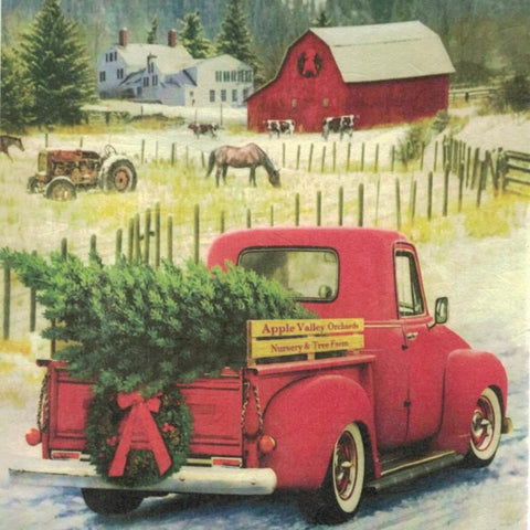 Reispapier A4 - Winter, Weihnachten