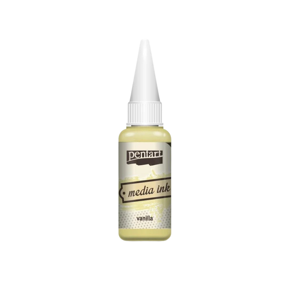 Pentart Mixed Media Tinte 20ml - vanille