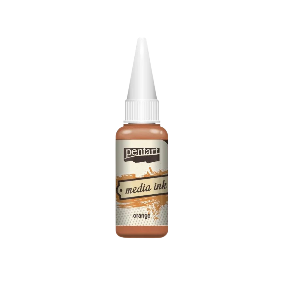 Pentart Mixed Media Tinte 20ml - orange