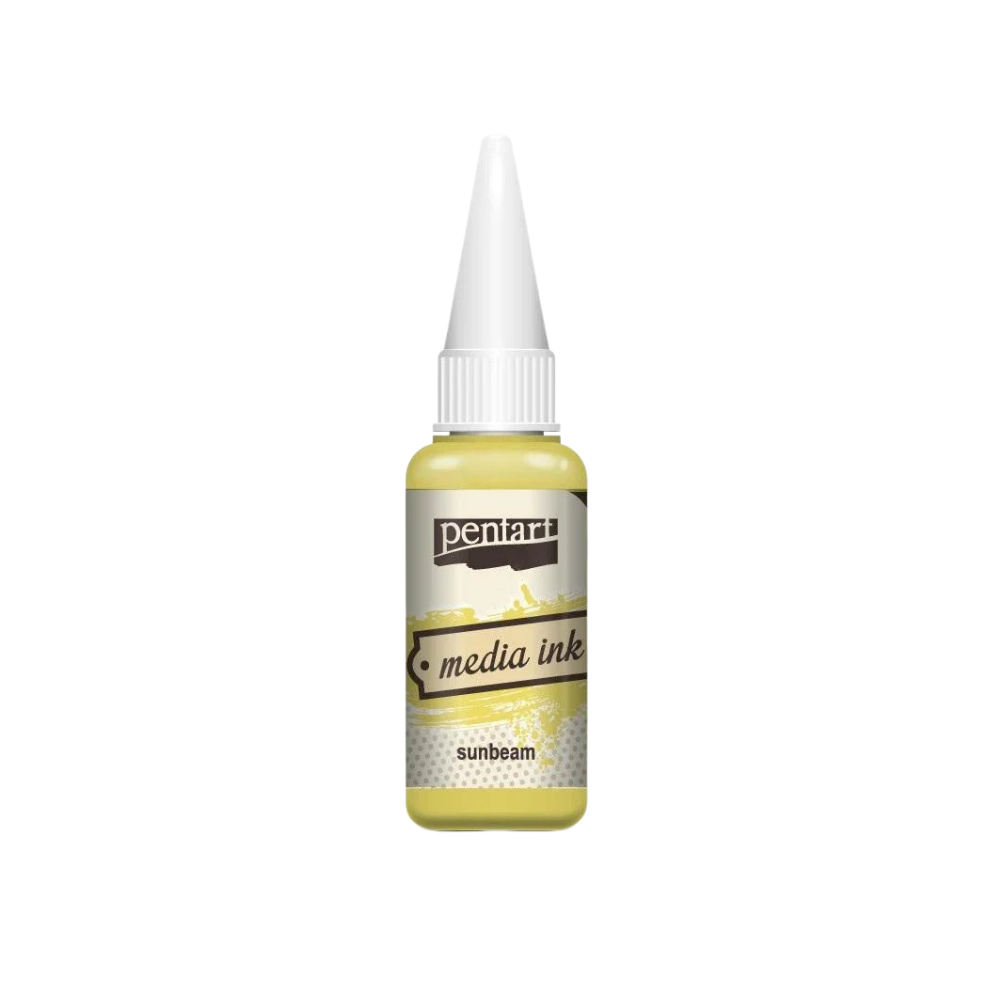 Pentart Mixed Media Tinte 20ml - sunbeam