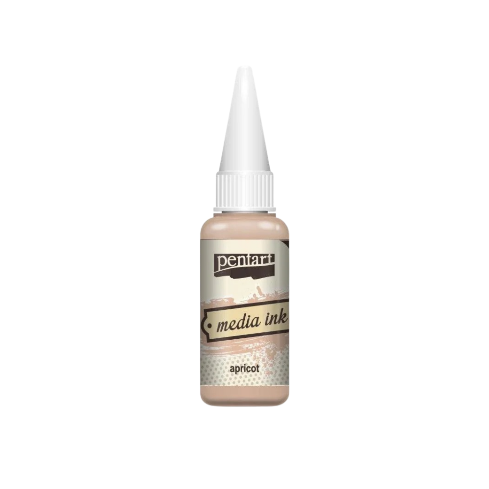 Pentart Mixed Media Tinte 20ml - apricot