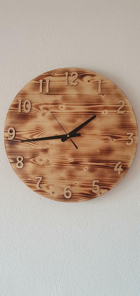 Holz Ziffer Set für Uhr - 4,5cm
