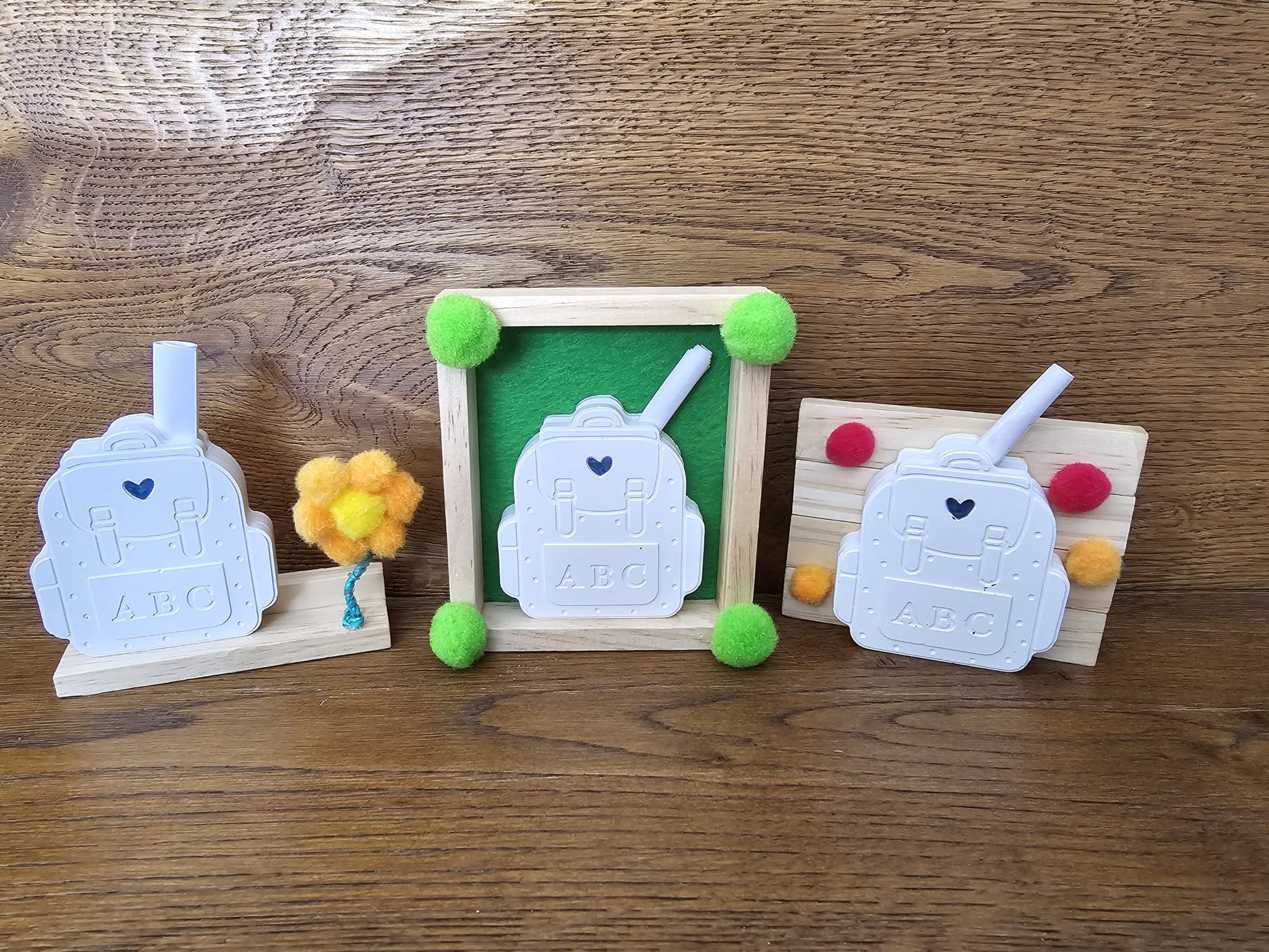 Handgemachte "Schulstart-Geschenke"
