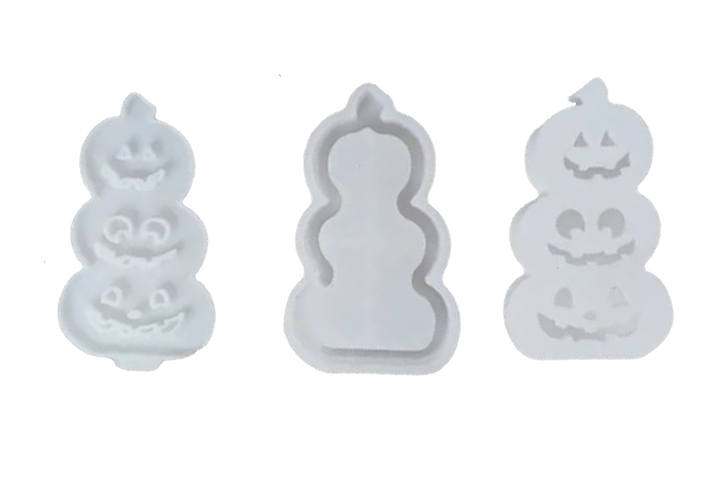 Silikonform Kürbislampe