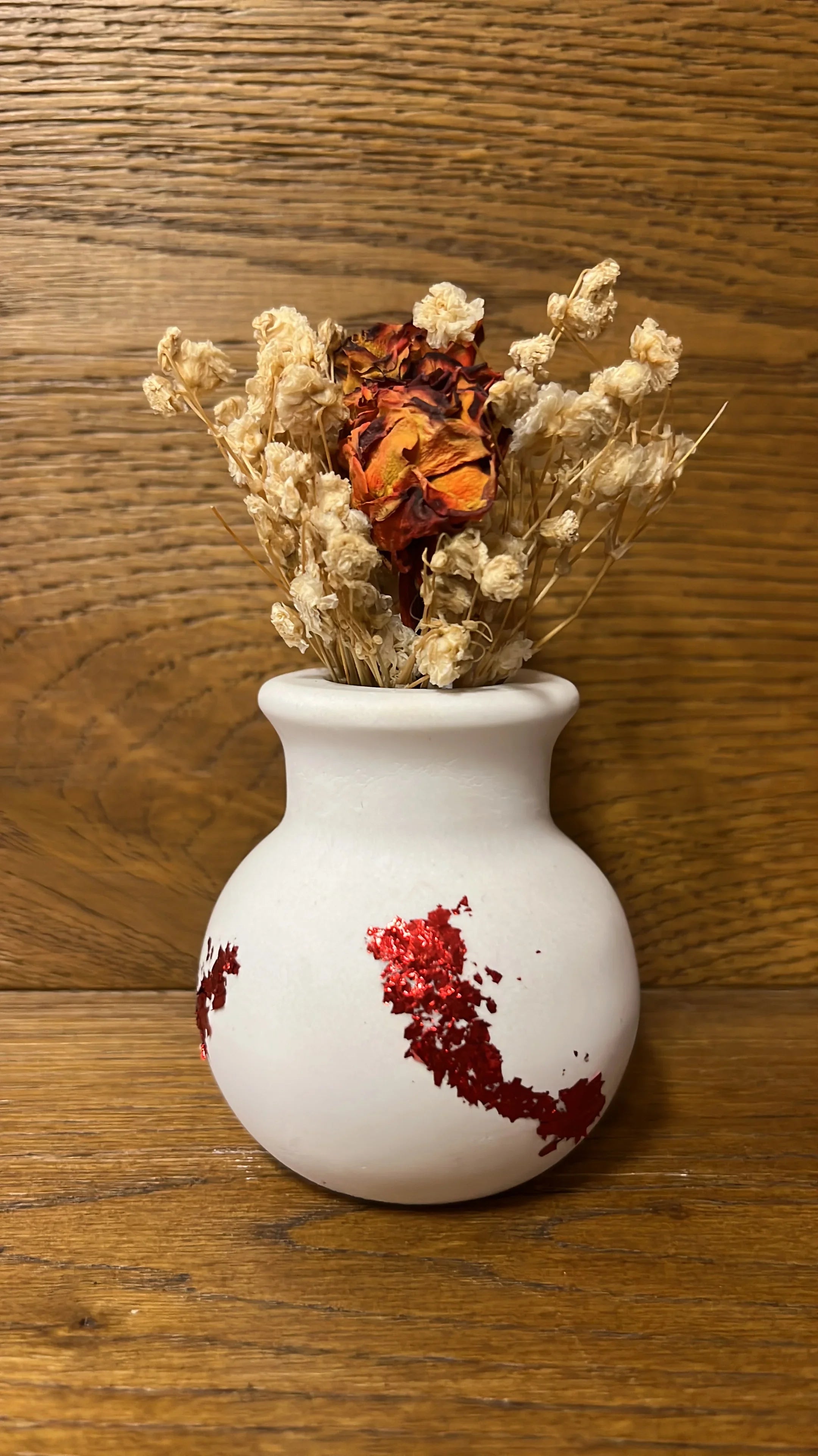 Vasen handgegossen aus Raysin, imprägniert zur Dekoration - Bastelschachtel - Offline Shop - 