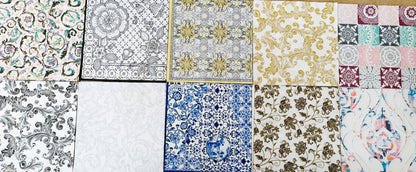 Servietten Set mit Decoupage-Kleber - Orient