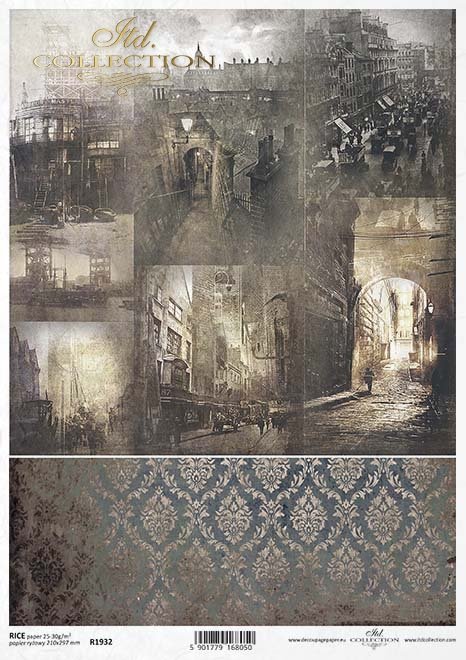 Reispapier A4 - Gothic Stories