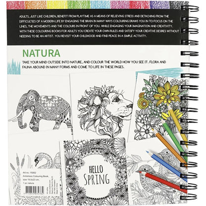 Antistress Malbuch - Natura