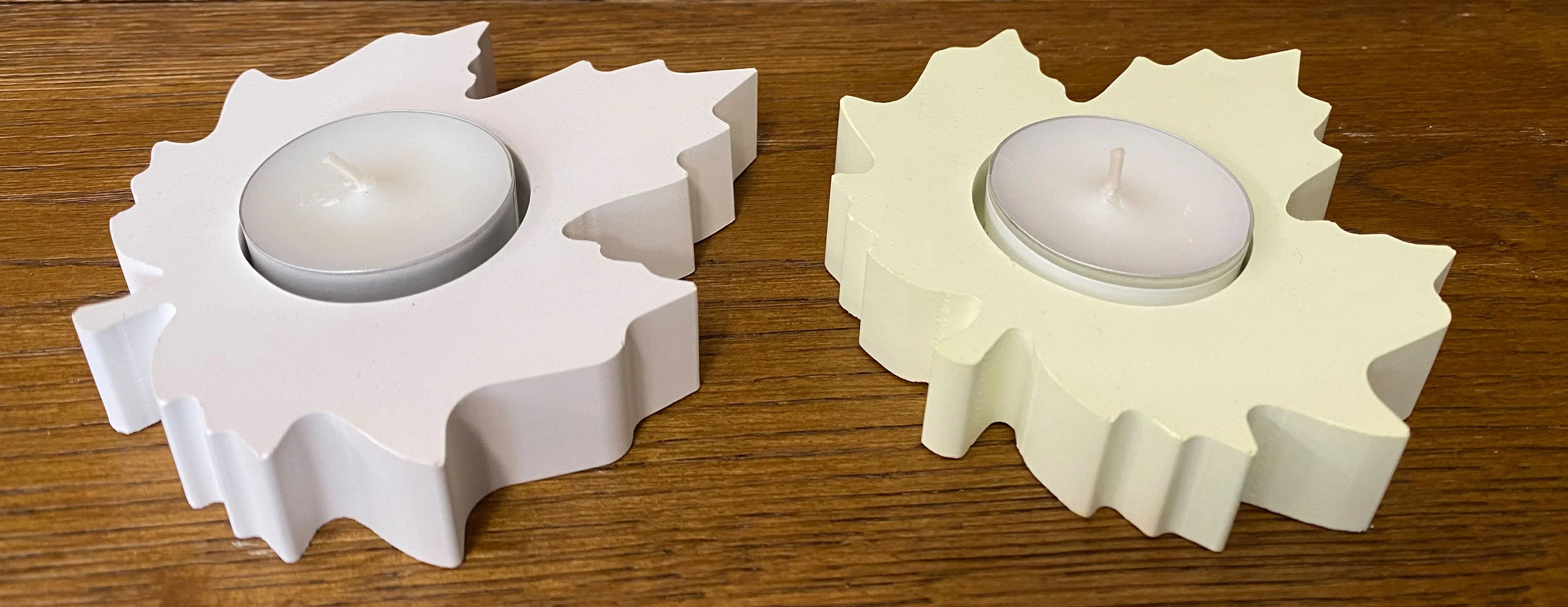 Herbstlicher Teelichthalter – Charmantes Mitbringsel - Bastelschachtel - Bastelset - 