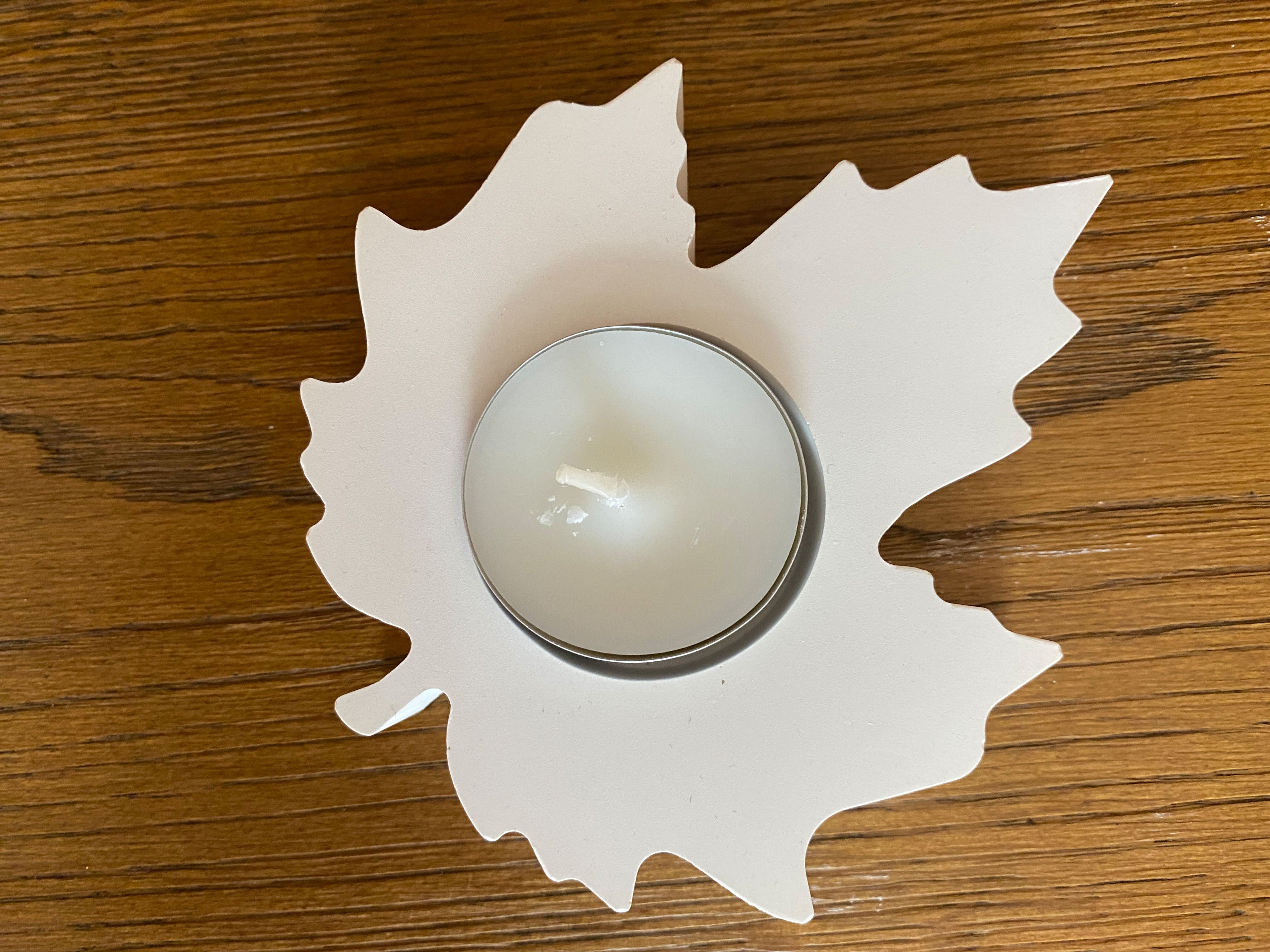 Herbstlicher Teelichthalter – Charmantes Mitbringsel