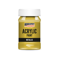 Pentart Acrylfarbe Metallisch 100ml - antikgold