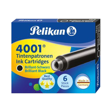 Pelikan Tintenpatrone TP/6 Schwarz