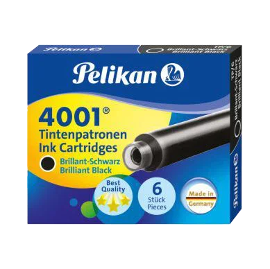 Pelikan Tintenpatrone TP/6 Schwarz - Bastelschachtel - Offline Shop - 4001