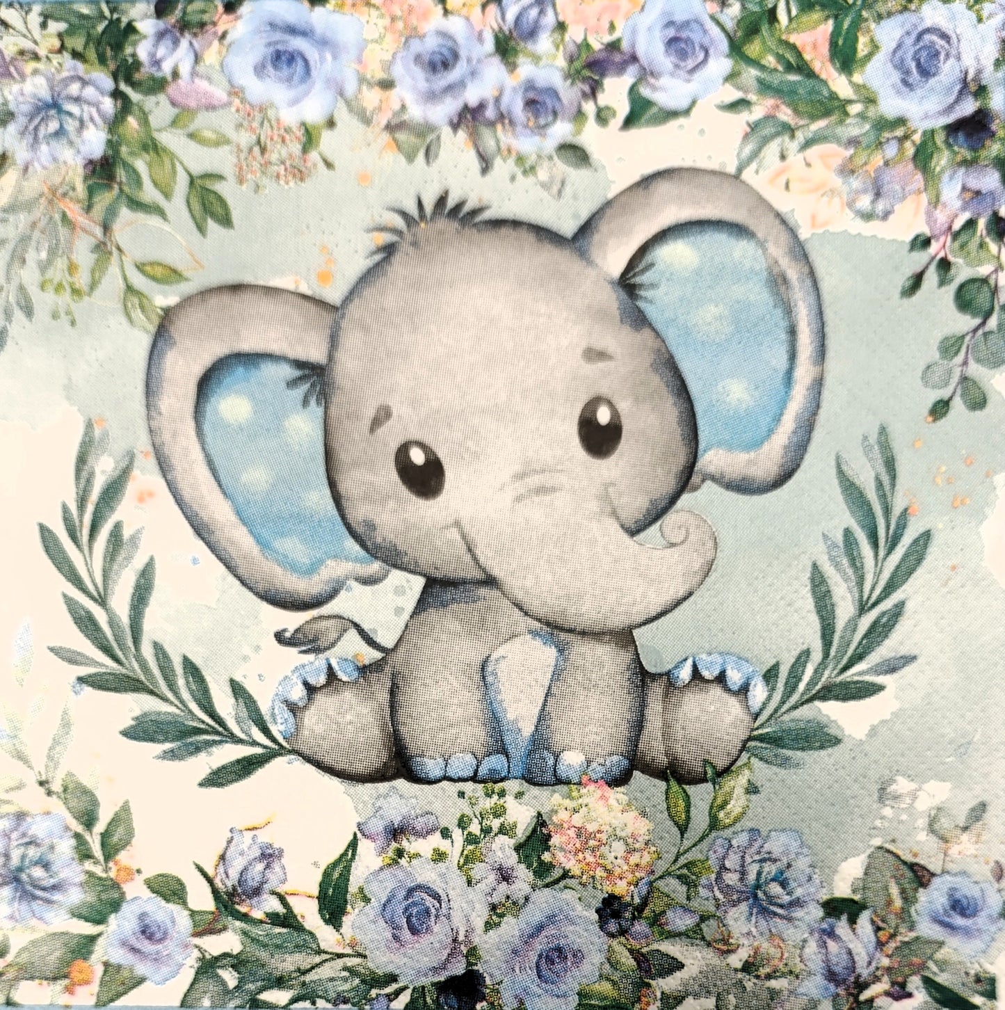 Serviette - Herr Elefant