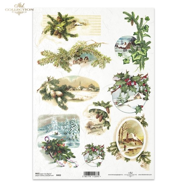 Papier ryżowy (HS code 48021000) R0452