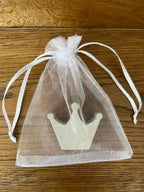 Handgemachte Deko "Krone" - Ein einzigartiges Dekorationsstück mit persönlicher Botschaft - Bastelschachtel - Bastelzubehör - DEKO-HANDGEM-KRONE