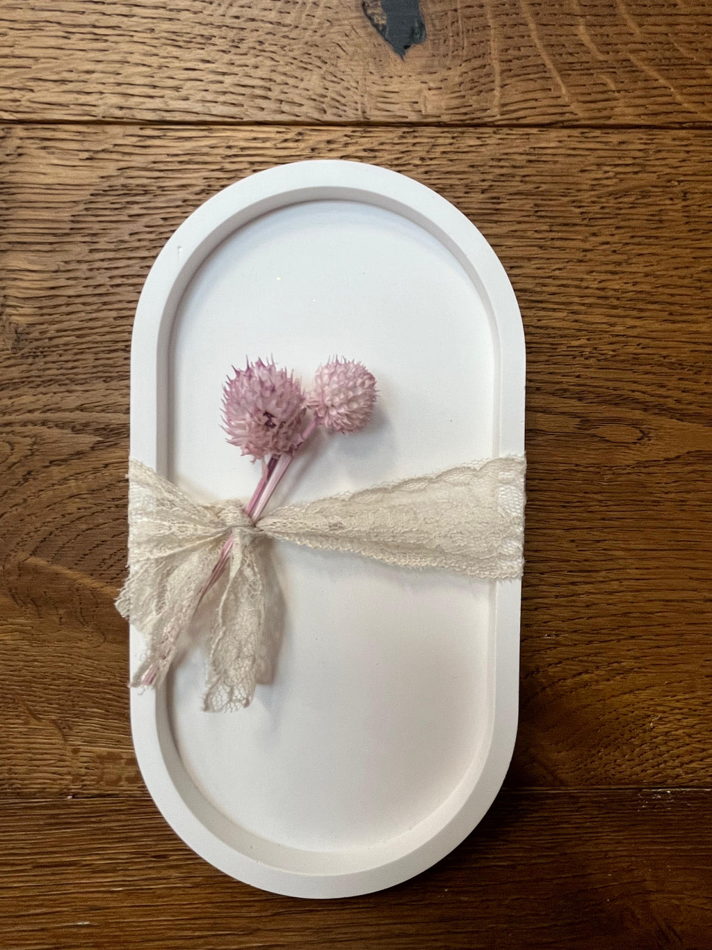 Tablett handgemacht aus Raysin/imprägniert