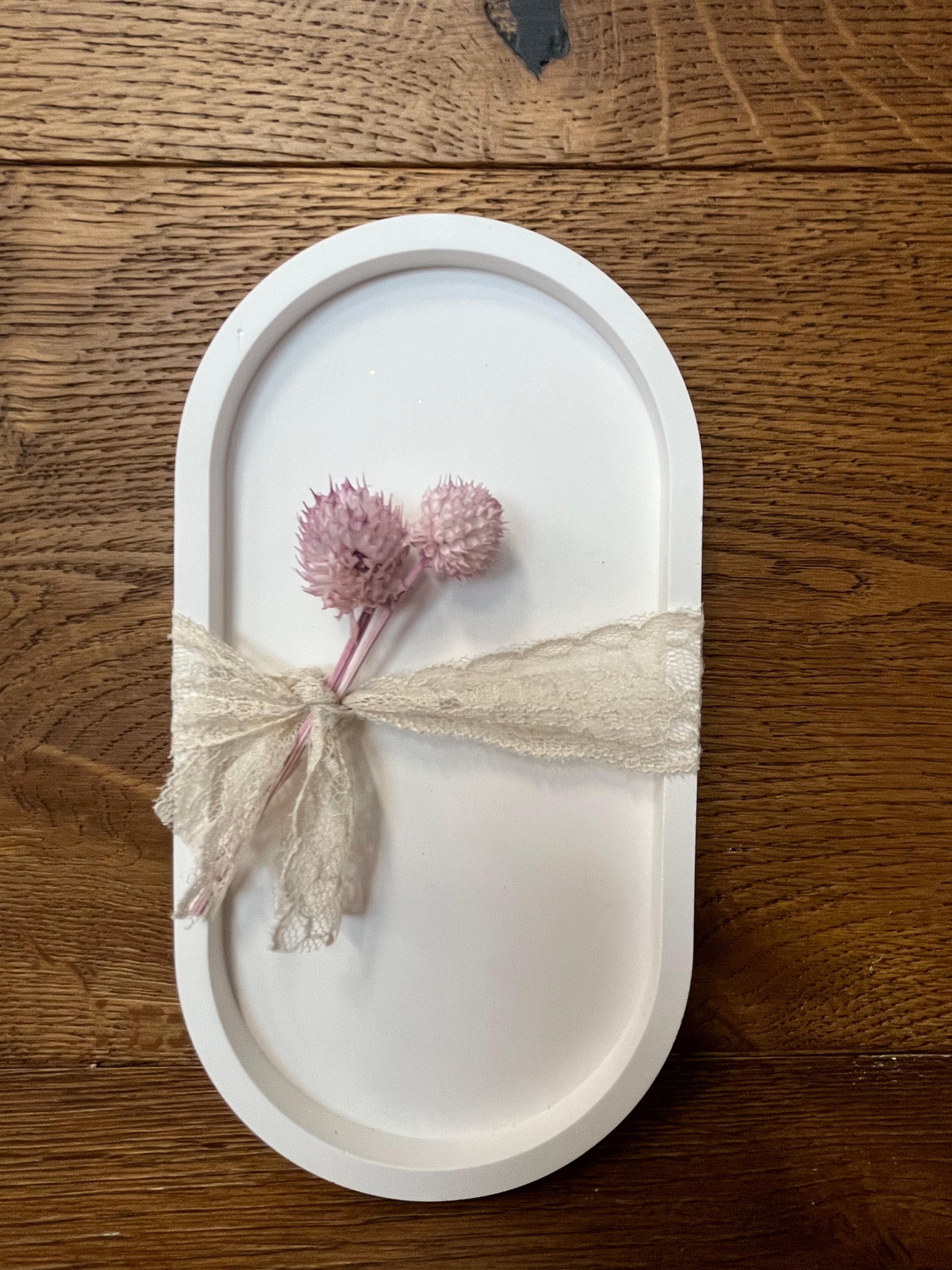 Tablett handgemacht aus Raysin/imprägniert