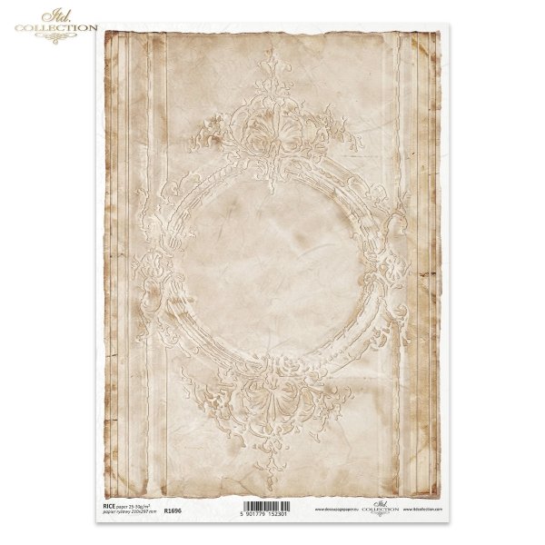 Reispapier Ornament A4