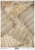 Reispapier A4 - Music sheets