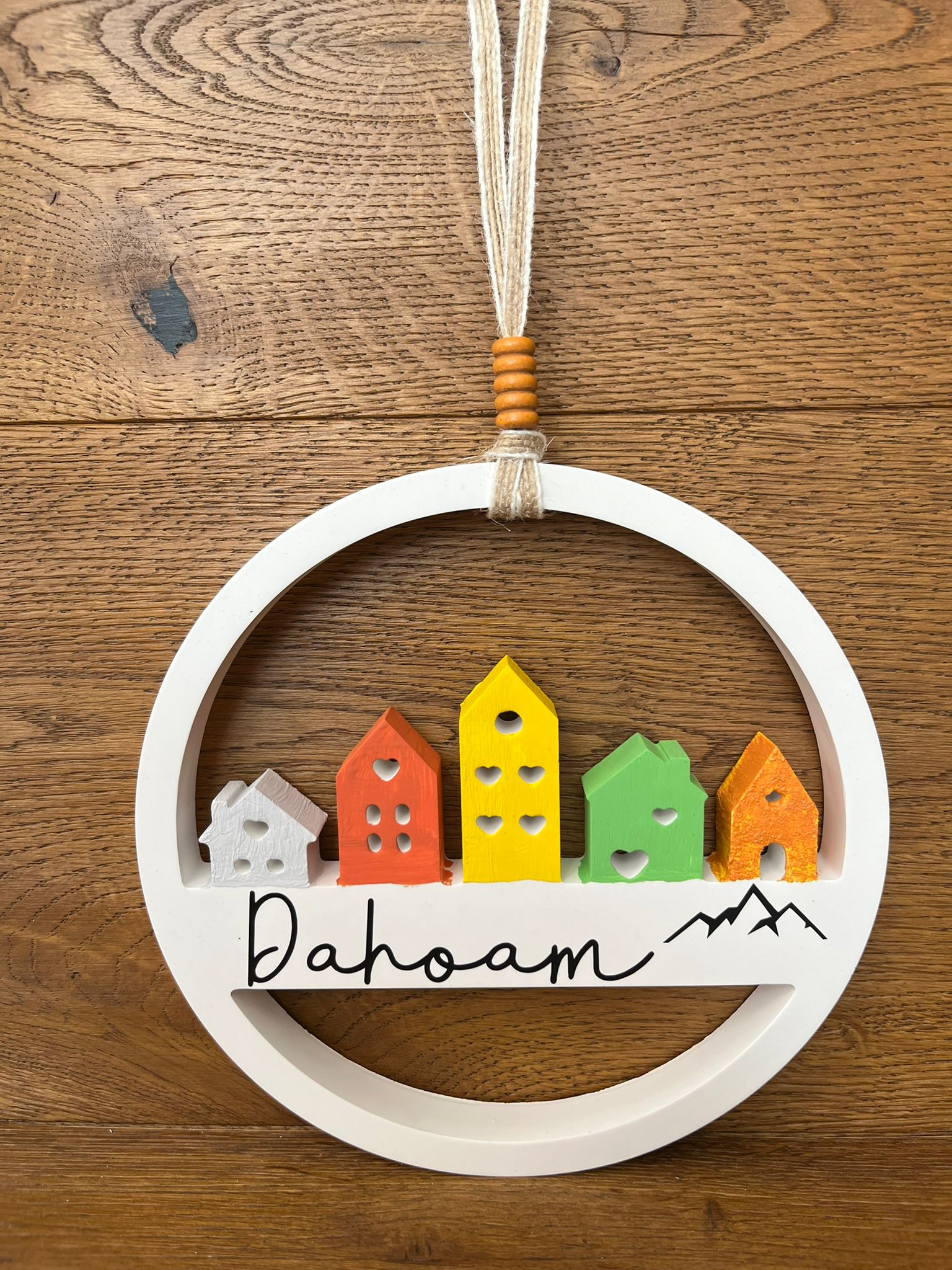 Handgemachte Deko "Loop" - Charmantes Mitbringsel
